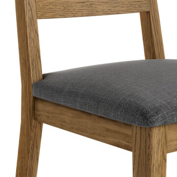 Harrogate Warm Oak Ladder Back Dining Chair