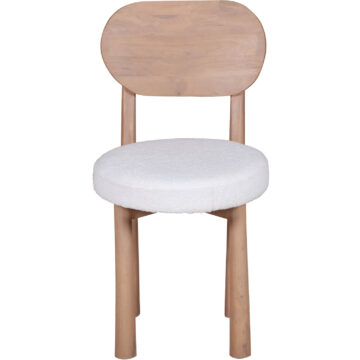 Sundra Pair of Mango Wood Dining Chairs