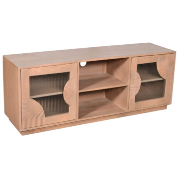 Sundra Mango Wood 2 Door TV Cabinet 145cm