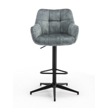 Jade Stool – Stone Blue