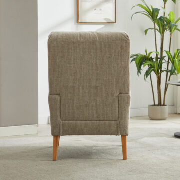 Maro Fireside Chair – Beige | Clearance