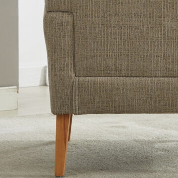 Maro Fireside Chair – Beige | Clearance