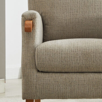 Maro Fireside Chair – Beige | Clearance