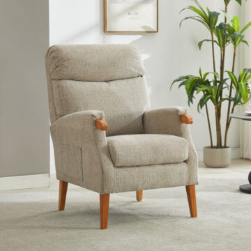 Maro Fireside Chair - Beige
