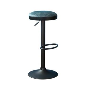 Remi Bar Stool Stone Blue