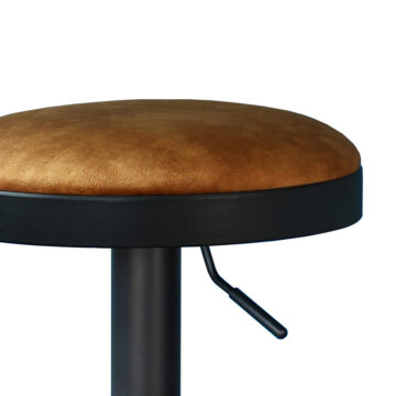 Remi Bar Stool Rust Orange