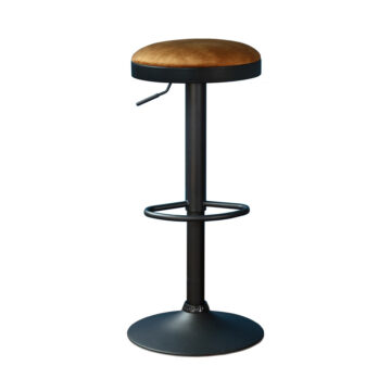 Remi Bar Stool Rust Orange