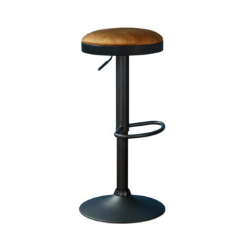 Remi Bar Stool Rust Orange