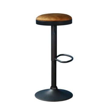 Remi Bar Stool Rust Orange