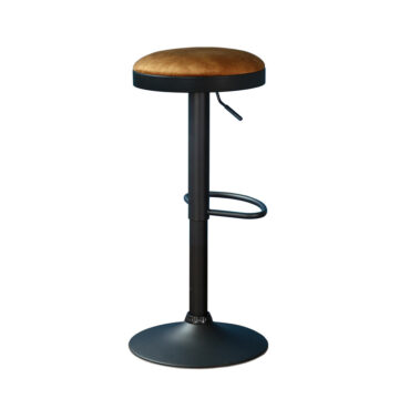 Remi Bar Stool Rust Orange