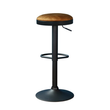 Remi Bar Stool Rust Orange