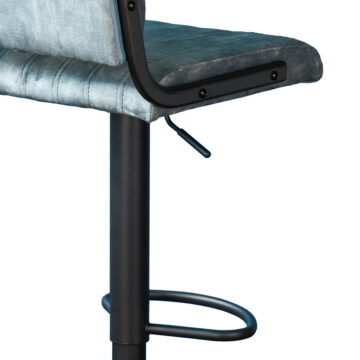 Paris Bar Stool Stone Blue