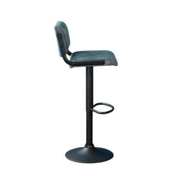 Paris Bar Stool Stone Blue
