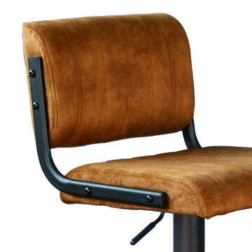 Paris Bar Stool Rust Orange