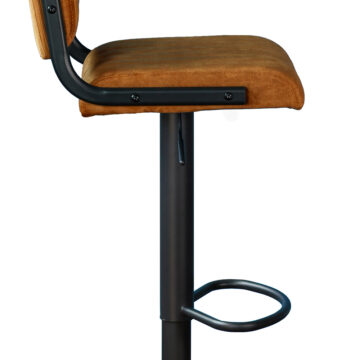 Paris Bar Stool Rust Orange