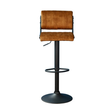 Paris Bar Stool Rust Orange