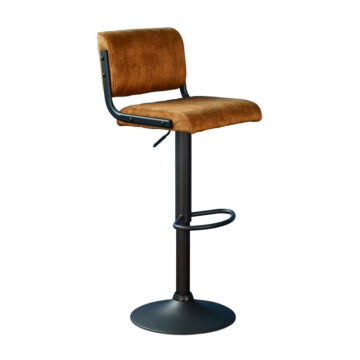 Paris Bar Stool Rust Orange