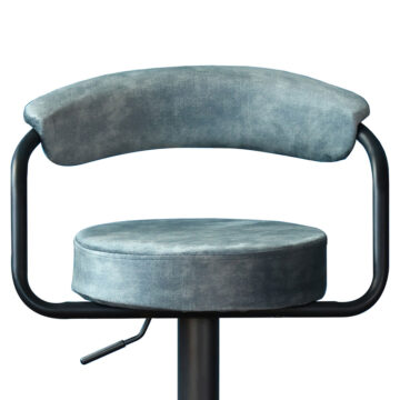 Hanna Bar Stool Stone Blue