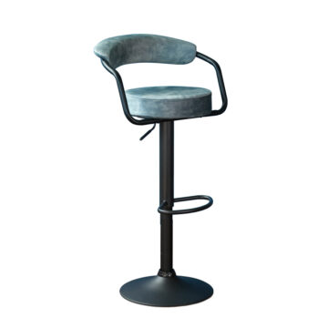 Hanna Bar Stool Stone Blue