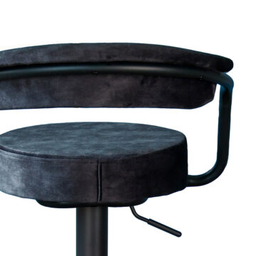 Hanna Bar Stool Charcoal