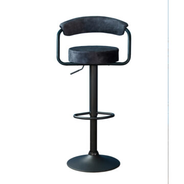 Hanna Bar Stool Charcoal