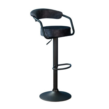 Hanna Bar Stool Charcoal