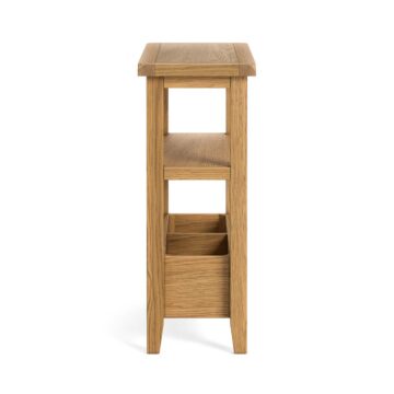 Alderstone Waxed Oak Sofa Side Table