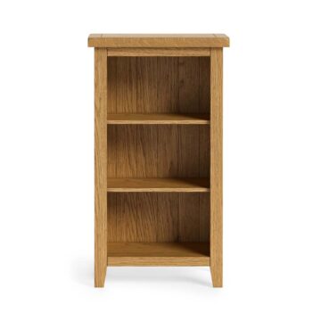 Alderstone Waxed Oak Mini Bookcase