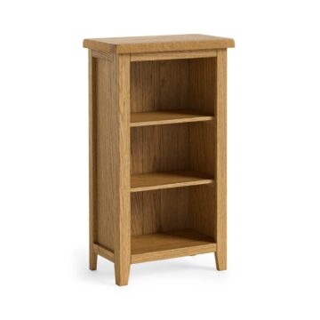 Alderstone Waxed Oak Mini Bookcase