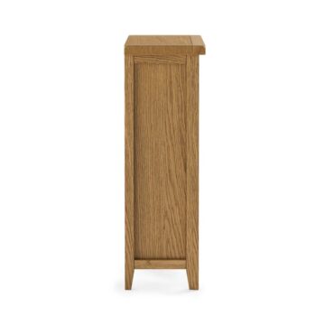 Alderstone Waxed Oak Mini Bookcase