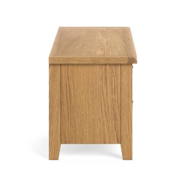 Alderstone Waxed Oak Large Drawer Storage Unit | Assembled | Clearance