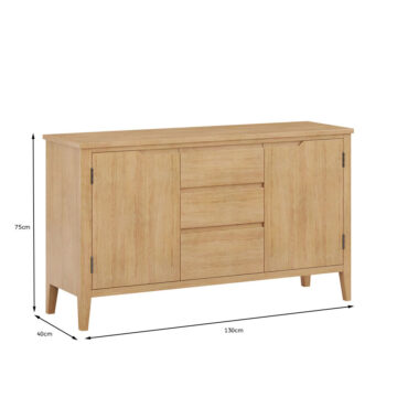Arlon Oak Large Sideboard