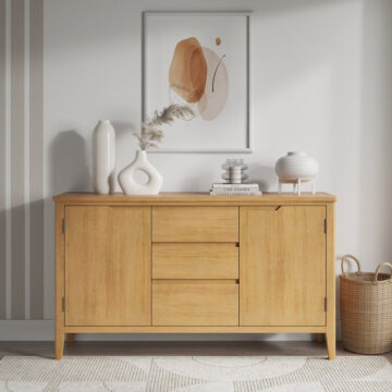 Arlon Oak Large Sideboard