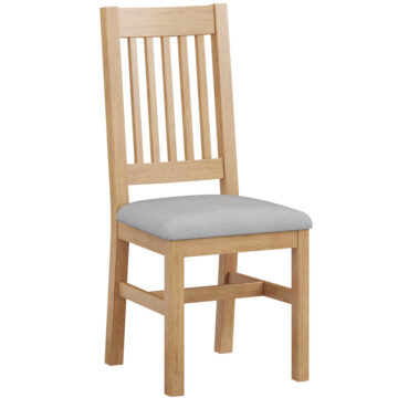 Arlon Oak Dining Chair | Assembled