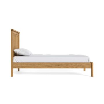 Alderstone Waxed Oak 3′ Single Bed Low Foot End