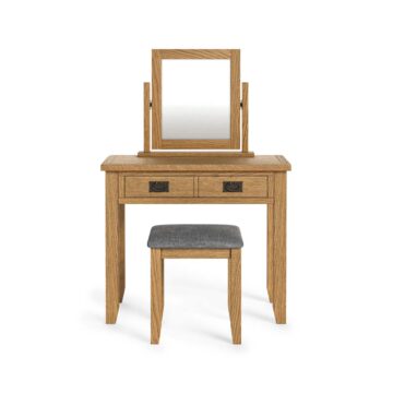 Alderstone Waxed Oak Dressing Table Set