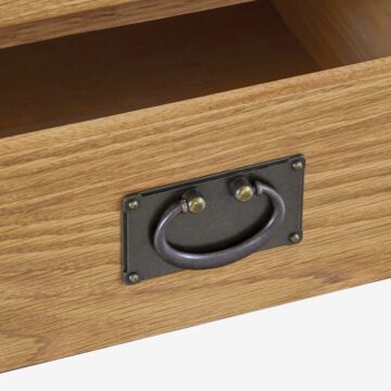 Alderstone Waxed Oak Dressing Table Set