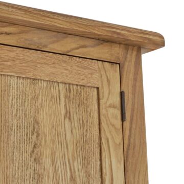 Alderstone Waxed Oak Gents Wardrobe