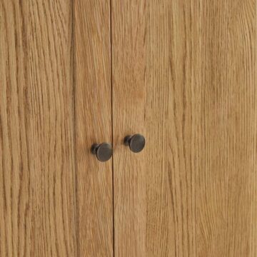 Alderstone Waxed Oak Gents Wardrobe