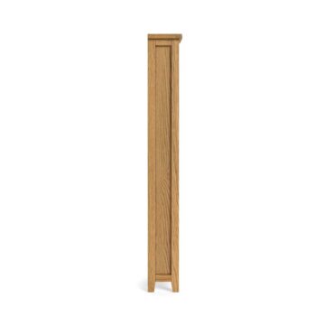 Alderstone Waxed Oak Large Bookcase