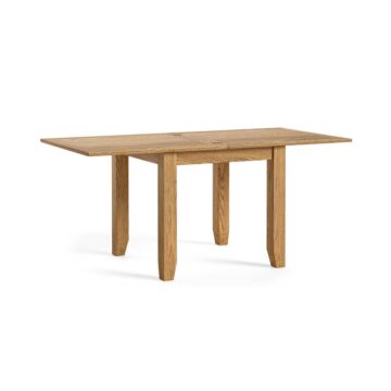 Alderstone Waxed Oak Square Extending Dining Table | 85cm – 170cm