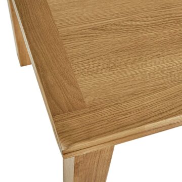 Alderstone Waxed Oak Square Extending Dining Table | 85cm – 170cm