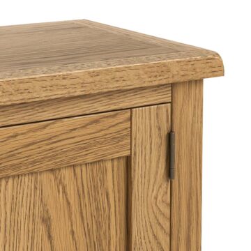 Alderstone Waxed Oak Tv Unit 150cm | Assembled