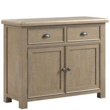 Heritage Oak 2 Door 2 Drawer Sideboard | Assembled