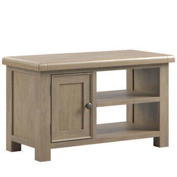 Heritage Oak 1 Door TV Cabinet 85cm | Assembled