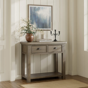 Heritage Oak Console Table