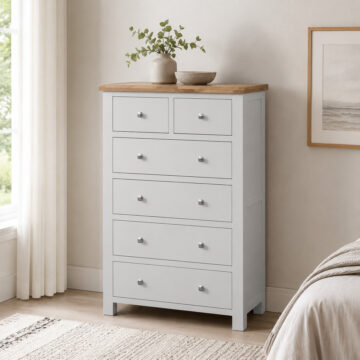 Wynyard Grey 2 Over 4 Chest