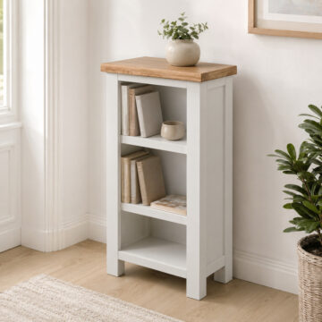 Wynyard Grey Small Bookcase