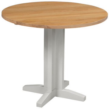 Wynyard Grey Drop Leaf Dining Table | 30 – 90cm