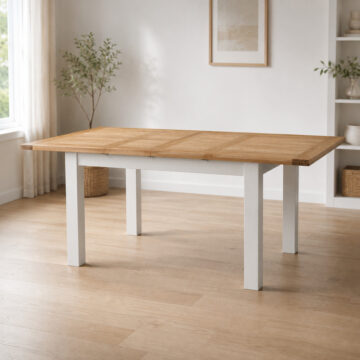 Wynyard Grey Medium Extending Dining Table | 132cm - 165cm